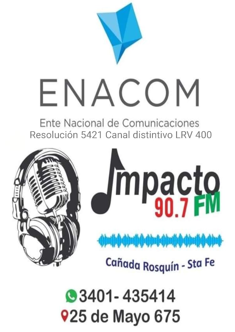 Logo de Impacto FM 90.7 MHz